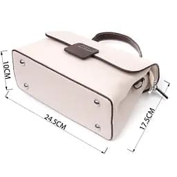 Сумка сетчел для жінок Vintage із натуральної шкіри 24.5х17.5х10 см sum0028989 - мініатюра 3
