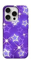 TPU чохол Purple sparkles
