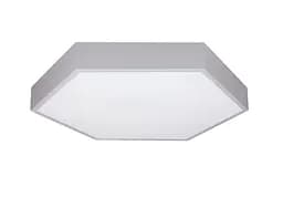 Люстра LED Levistella 752L75 GRAY, 70W, сірий метал, сучасний стиль, з пультом, регульоване світло