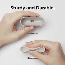 Чохол Ultrathin Silicone Case для AirPods Pro Stone White [52480] - мініатюра 5