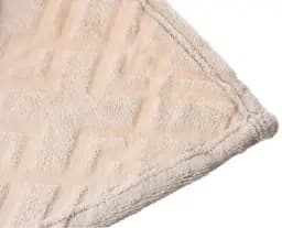 Плед Ardesto Embossed 220х200 см тауп (ART0302EB) - мініатюра 3