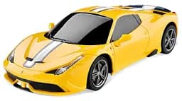 Машинка Rastar Ferrari 458 Speciale A на управлінні 1:24 жовтий 71900