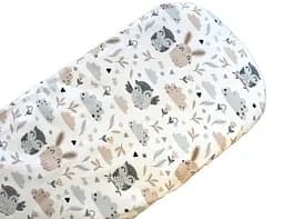 Непромокаемая простынь Moontime в коляску "Совы"