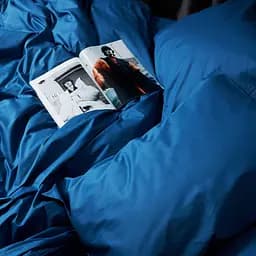 Набір наволочок Moon&Star Satin Premium Deep Blue 70х70 см 2 шт - мініатюра 4