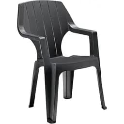 Стул садовый пластиковый Bica Alta графит