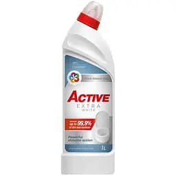 Средство для чистки унитаза с хлором Active Ultra White 1 л