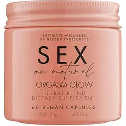 Натуральная пищевая добавка для повышения либидо Bijoux Indiscrets Sex au Naturel - Orgasm Glow