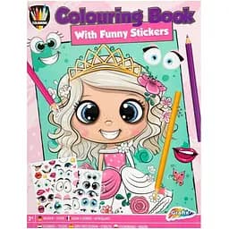 Раскраска Grafix Принцесса А4, 24 страницы (150012_1)