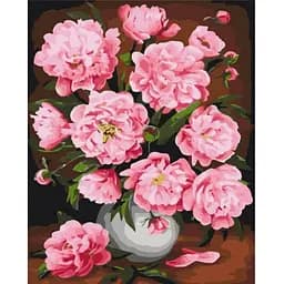 Картина за номерами Brushme Півонії весною 40x50 см (BS30590)