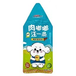 Вологий корм для собак і цуценят Мус Doggyman Duck Liver & Vegetables 70 г – беззерновий з 85% м'яса, качка та курка