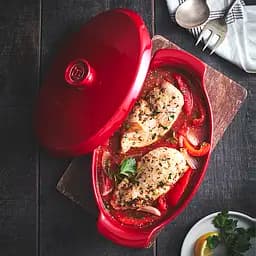 Форма для запікання Emile Henry Ovenware 30.5x17.5x9 см 0.9 л красна (348441) - мініатюра 9