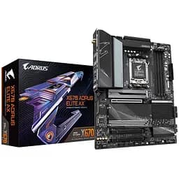 Материнська плата Gigabyte X670 AORUS ELITE AX (X670 AORUS ELITE AX 1.2) (Socket AM5, AMD X670, ATX) Б/в - мініатюра 5