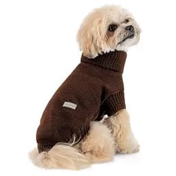 Светр для собак Pet Fashion Sam M шоколадний (PR442324) - мініатюра 4