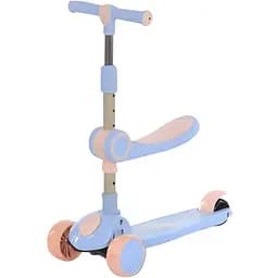 Самокат iTrike JR 3-104 3 в 1 синий