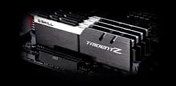 Модуль пам'яті DDR4 G.Skill Trident Z Black/White 2x16 GB 3200MHz [F4-3200C16D-32GTZKW] [102455] - мініатюра 8