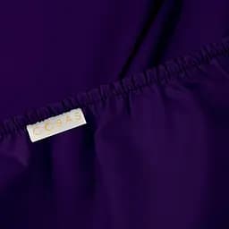 Комплект постільної білизни Cosas Dark plum CS1 Підлітковий фіолетовий (Ranfors89_PlumDark_El90-PlumDark_155) - мініатюра 8