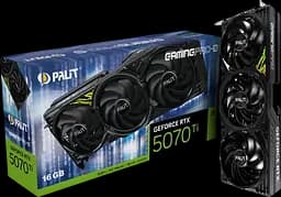 Видеокарта GeForce RTX 5070 Ti 16GB Palit GamingPro-S (NE7507T019T2-GB2031U)