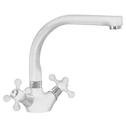 Смеситель для кухни white Mixxus Color 273 MI2760 Белый матовый