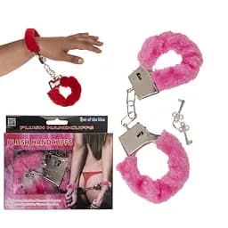 Наручники Plush Handcuffs With Keys рожеві