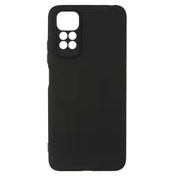 Чехол-накладка для смартфона Xiaomi Redmi Note 11 4G/Note 11S 4G противоударный, силиконовый, термополиуретановый (ТПУ), с защитой камеры и корпуса, черный, защита всего корпуса, ArmorStandart (ARM61585)