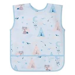 Нагрудник-фартух Babyono Єнот 2р+ 34 см x 42 см (1642/01)