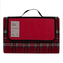 Плед Ardesto Picnic 130х170 см 100% поліестер клітинка червоний (ART0916RC)