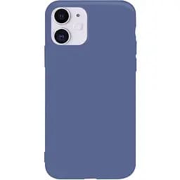 Чохол-накладка Toto 1 mm Matt TPU Case Apple iPhone 11 Navy Blue