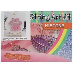 Детский набор для творчества стринг-арт "Лапка" YG0115(28300) деревянная основа