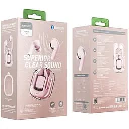Навушники TWS Acefast T6 pink lotus (6974316281566) - мініатюра 2