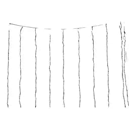 Светодиодная новогодняя гирлянда Devilon занавеса Дождь LED 240 л белая (650163)