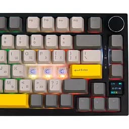 Клавіатура Epomaker AK820 Pro Gift Switch Black механічна бездротова (AK820-PRO-B-G)  - мініатюра 5