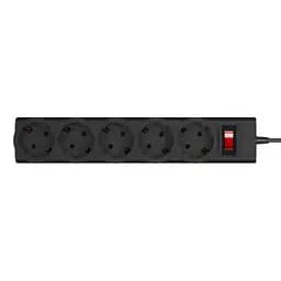 Мережевий фільтр живлення LogicPower LP-X5 PREMIUM, 2m black (9583) - мініатюра 2