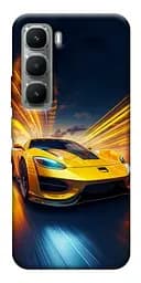 Чохол Demsky Yellow Porsche для Infinix Hot 60i