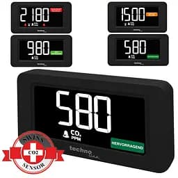 Метеостанція Technoline WL1022 Black (WL1022), Чорний - мініатюра 7