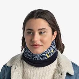 Шарф-труба Buff Polar, Kurzeme Dark Navy Синій-Білий - мініатюра 4