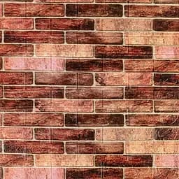 179-3 Панель стеновая 3D 700х770х3мм Коричневый (кирпич) SW-00001771