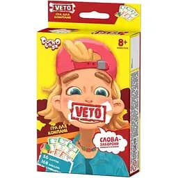 Настільна розважальна гра VETO-02 міні українська мова
