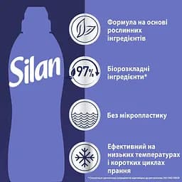 Кондиціонер для білизни Silan Прохолодна свіжість 2772 мл - мініатюра 5