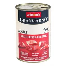 Вологий беззерновий корм для собак Animonda GranCarno Adult Multi Meat Cocktail, мультим'ясний коктейль, 400 г - мініатюра 3