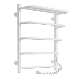 Електрична рушникосушарка Laris Зебра Стандарт ЧФ5 500x660 Е з полицею права R3 77700076, Білий, Праве, Електронний