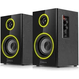 Комп'ютерні колонки 2.0 Real-El RS415 RGB Bluetooth Black 20 Вт - мініатюра 2