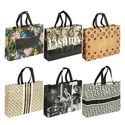 Сумка-шопер ламинированная 731, цена за 8 шт.