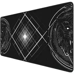 Геймерський килимок Primo Geometric Lion ігрова поверхня 40х90 см