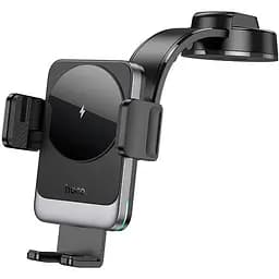 Держатель Hoco Speed wireless fast charging Car holder HW14 center console 15W 4.5-7"