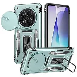 Ударостійкий чохол Camshield Army Ring для Xiaomi Redmi Note 14 Pro 4G/5G / Poco X7 Зелений / Light Green