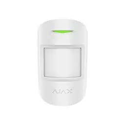 Бездротовий датчик руху Ajax MotionProtect Plus білий з мікрохвильовим сенсором (26-00069)