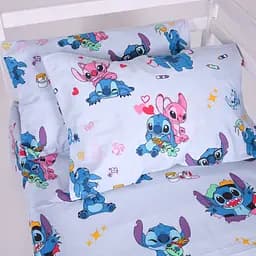 Наволочка MirSon бязь Cute Stitch Blue 40x60 см (2200012552124)