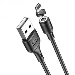 Кабель магнітний для зарядки телефону USB Чорний - мініатюра 3