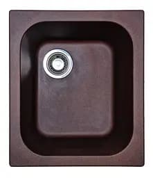 Кухонная мойка Adamant COMPACTA mokko 430x500x200 мм, без крыла 43 см
