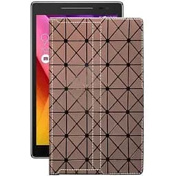 Чохол StatusCASE з екошкіри для планшету Asus ZenPad 8.0 (Z380M) Коричневий ромб